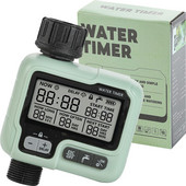 Elektroninis didelis LCD ekranas Automatinė laistymo sistema Sodo vandens laikmatis su 3/4 1/2 žarnos čiaupo jungtimi