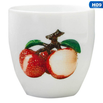 Ceașcă de ceai magică, fierbinte, temperatură rece, decolorare, schimbarea culorii, ceașcă de ceai cu flori din ceramică, set de ceai kung fu bol de ceai