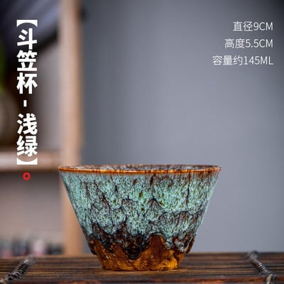 1db kemencecsere kínai kerámia teáscsésze porcelán kung fu csésze fazekas személyi egyszemélyes italáru kávésbögrék nagykereskedés