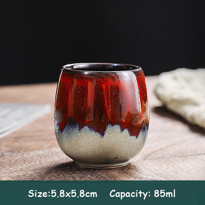 85/160ML ceașcă de ceai în stil japonez ceașcă de apă din gresie cești de cafea din ceramică schimbarea cuptorului ceașcă de ceai de bere cană de ceai pentru bucătărie