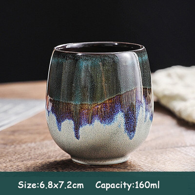 85/160ML ceașcă de ceai în stil japonez ceașcă de apă din gresie cești de cafea din ceramică schimbarea cuptorului ceașcă de ceai de bere cană de ceai pentru bucătărie