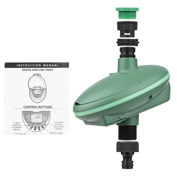 Таймер за разпръскване Водоустойчив автоматичен таймер за вода Програмируем контролер за градинска напоителна система за тревни площи