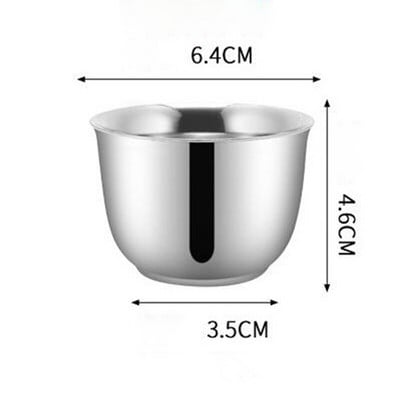 Чаши за вода от неръждаема стомана Двуслойна изолирана чаша за чай Многофункционална чаша за чаша за бира против изгаряне