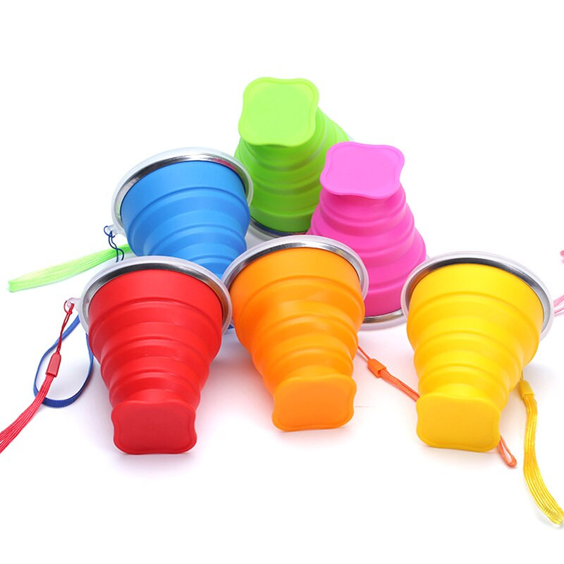 200 ml összecsukható kutya kisállat összecsukható nagy szilikon tál kültéri utazó hordozható kiskutyaeledel edény etető edény