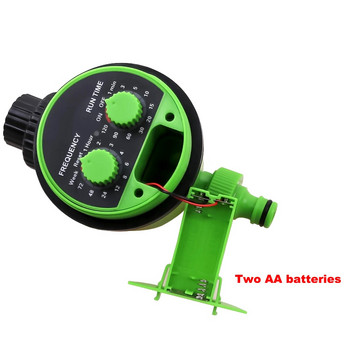 Интелигентен сферичен кран Таймер за поливане Автоматична електронна домашна градина за напоителна система Цвят Зелен Работи с 2*AA батерии