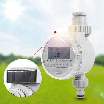 Водоустойчив цифров контролер за автоматично поливане, напояване, система с таймер, соларен таймер за вода, таймер за поливане на домашна градина