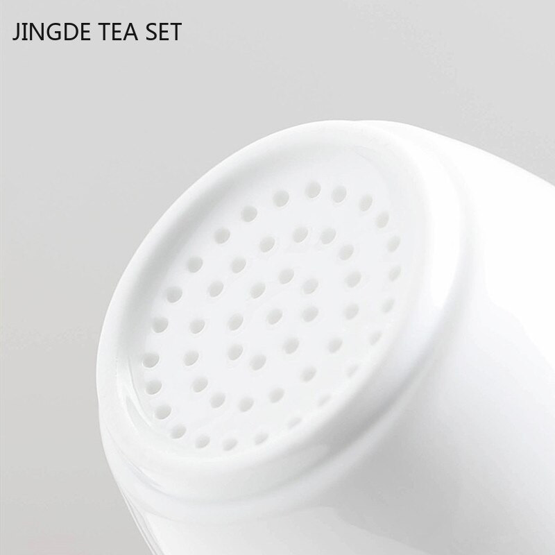 Kínai kerámia szűrős teafőző személyi speciális tea-vízelválasztó csésze Csúcsminőségű irodai fogantyúval, teáscsésze háztartási teáskészlet