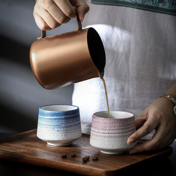 RHE Ceramics Cup Μεγάλης χωρητικότητας Πορσελάνινη Φλιτζάνια Καφέ Φλιτζάνι Τσάι Φλιτζάνι Μπύρα Ουίσκι Drinkware Κούπα Όμορφες κούπες Teaware 170ml Καφέ