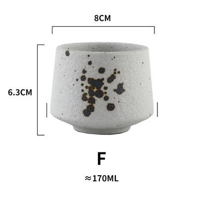 RHE Kerámia csésze nagy kapacitású porcelán kávéscsészék teáscsésze sör whisky italtartó bögre Gyönyörű bögrék teásedény 170 ml kávé