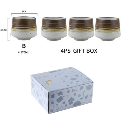 RHE Kerámia csésze nagy kapacitású porcelán kávéscsészék teáscsésze sör whisky italtartó bögre Gyönyörű bögrék teásedény 170 ml kávé