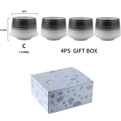 RHE Kerámia csésze nagy kapacitású porcelán kávéscsészék teáscsésze sör whisky italtartó bögre Gyönyörű bögrék teásedény 170 ml kávé