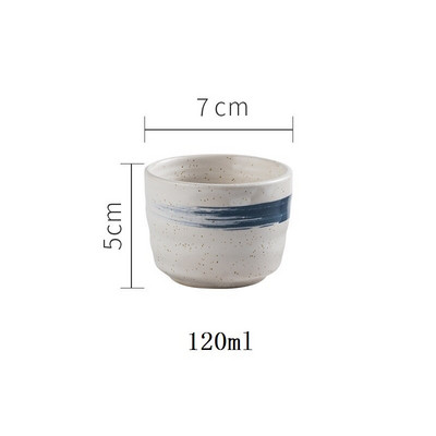 CHANSHOVA 120/300ml Stil tradițional chinezesc retro Slip de personalitate Ceașcă de ceai din ceramică Căni de cafea porțelan din China H307