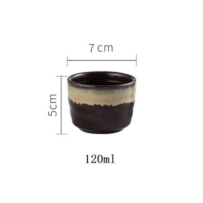 CHANSHOVA 120/300ml Stil tradițional chinezesc retro Slip de personalitate Ceașcă de ceai din ceramică Căni de cafea porțelan din China H307