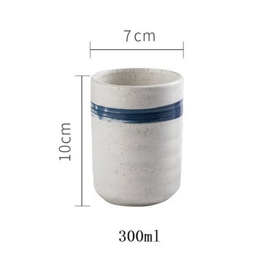 CHANSHOVA 120/300ml Stil tradițional chinezesc retro Slip de personalitate Ceașcă de ceai din ceramică Căni de cafea porțelan din China H307