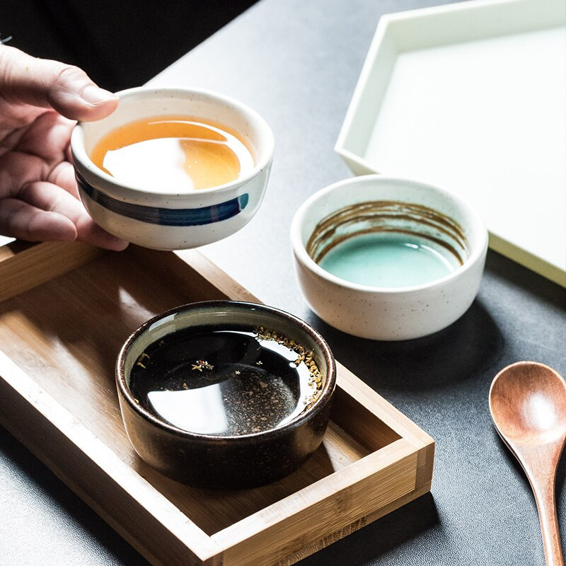 CHANSHOVA 120/300ml Stil tradițional chinezesc retro Slip de personalitate Ceașcă de ceai din ceramică Căni de cafea porțelan din China H307