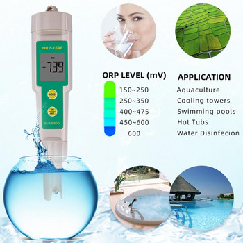 Προστατευτικό κάλυμμα Waterproof Data Hold Professional Precise Pen Meter ORP Meter Ποιότητας νερού για πόσιμο νερό