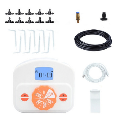 Temporizator inteligent pentru irigare prin picurare pentru grădină, furtun automat pentru stropire, robinet, temporizator de apă, grădină, curte, gazon, seră, dispozitiv de udare, plante