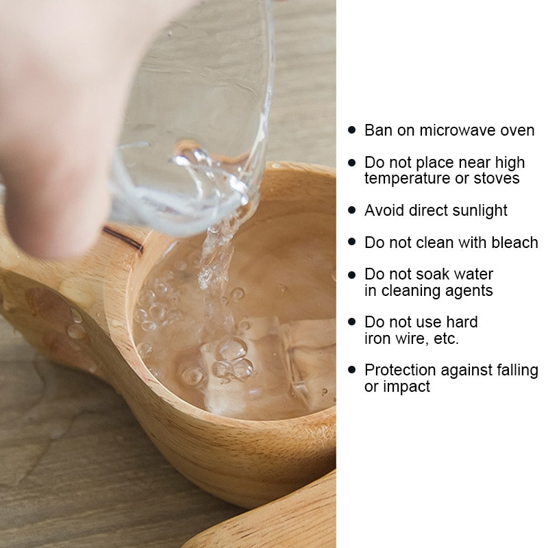 200ml Aukštos kokybės džiujubo medienos Skandinavijos medinis puodelis Kuksa Kasa garbanotas vandens puodelis Sultys Pienas Arbata Kavos gėrimo puodelis