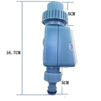 Интелигентен автоматичен електронен цифров контролер за напояване с таймер за поливане и LCD дисплей Градинарство