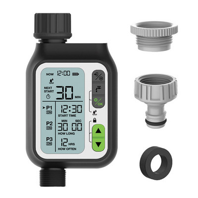 Afișaj cu ecran mare Temporizator de udare a grădinii Controler de irigare Robinet digital programabil Sistem de irigare pentru udare Waterpro