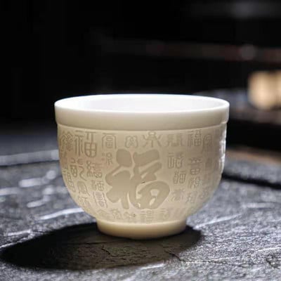 Master Cup Сребърна чаша за чай Единична чаша Керамична чаша за чай 999 Чаша за вино Чаша за чай Кунг-фу купа бизнес подарък позлатена сребърна чаша за чай