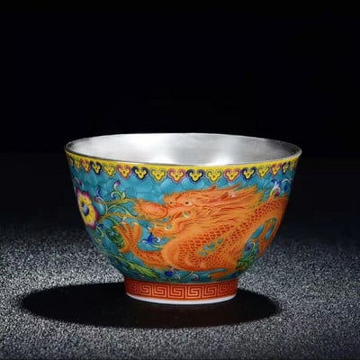 Master Cup Сребърна чаша за чай Единична чаша Керамична чаша за чай 999 Чаша за вино Чаша за чай Кунг-фу купа бизнес подарък позлатена сребърна чаша за чай