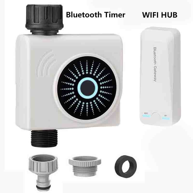Automatische Afstandsbediening Water Timer Wifi Tuin Irrigatie Timer Smart Kraan Irrigatie Controller Smartphone C segítségével