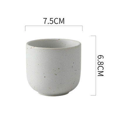 200ml Uued kohvitassid Keraamilised kruusid Õlle Teekruus Viski Klaas Jooginõutass Keraamiline Latte kohv