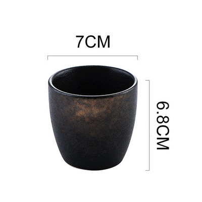 200ml Uued kohvitassid Keraamilised kruusid Õlle Teekruus Viski Klaas Jooginõutass Keraamiline Latte kohv