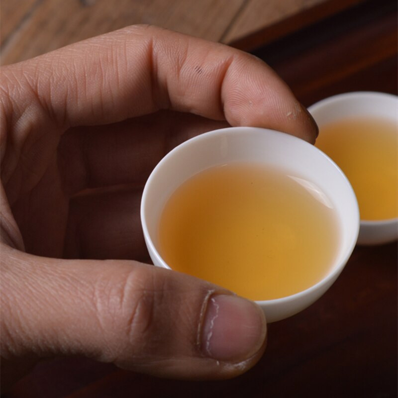 6db/tétel 40ml kínai vékony kung fu teáscsésze készlet Kerámia csészék Fehér teás tál teaszertartáshoz Chaozhou teáscsésze