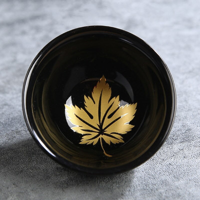 Hagyományos kemencecsere kerámia teáscsésze Kézzel készített teástál kínai butik teáskészlet Kiegészítők Master Cup Hordozható személyes csésze