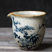 Rankomis dažytos pušies bambuko keramikos mugės puodelis slyvų žiedų arbatos puodeliai Kung Fu arbatos rinkinys arbatos puodelis arbatos indas Arbatos ceremonijos reikmenys arbatos jūra