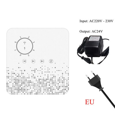 Tuya WiFi locsolóvezérlő intelligens öntözési időzítő 8 zónás automatikus öntözőeszköz, időjárás-figyelő a kerti termőföldekhez