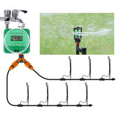 Supapă de rezistență la apă, automată, electronică, LCD, controler de udare a plantelor, aspersoare de gazon, temporizator de udare