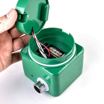 Водоустойчив клапан Автоматичен електронен LCD контролер за напояване на растенията Пръскачки за трева Таймер за поливане