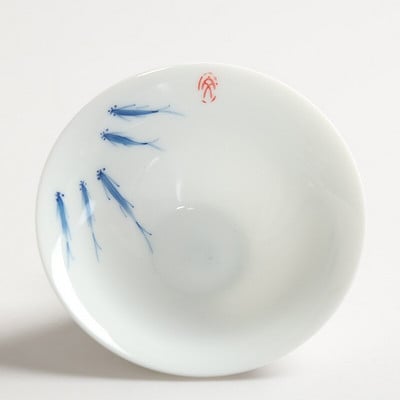 Teáscsésze Kerámia Kung Fu teáscsésze Kézzel festett kerámia fehéráru teáskészlet Nosztalgikus antik típusú csésze MasterCup egyszemélyes retro stílusú csésze