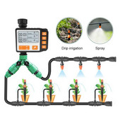 Programozható automata öntöző öntöző programozó időzítő növény csepegtető öntöző mikro permetező öntöző kerti öntözőrendszer