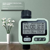 Nagy képernyős digitális automatikus öntözési időzítő kerti öntözőrendszer erkélyvezérlő intelligens csepegtető öntözőrendszer