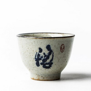 6 stilskih vintage kineskih lončarskih šalica Prekrasan set šalica za vino Čajno posuđe Kaligrafska ceremonija posuda za čaj Antikne šalice za čaj Šalice za kavu