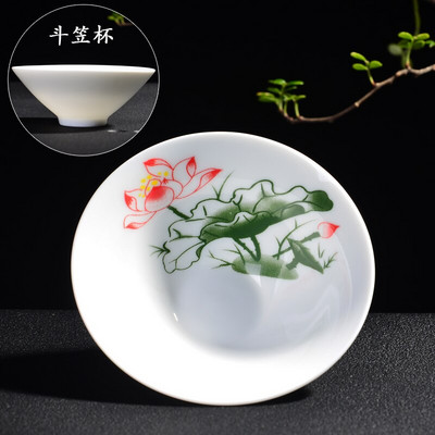 Kiniškas mėlynos ir baltos spalvos porcelianinis arbatos dubuo Arbatos rinkinys mažas arbatos puodelis Kelioninis nešiojamas arbatos rinkinys Buitiniai gėrimo indai WSHYUFEI