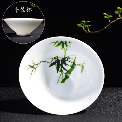 Kiniškas mėlynos ir baltos spalvos porcelianinis arbatos dubuo Arbatos rinkinys mažas arbatos puodelis Kelioninis nešiojamas arbatos rinkinys Buitiniai gėrimo indai WSHYUFEI