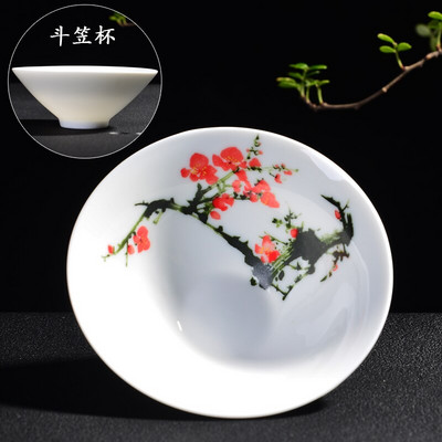 Kiniškas mėlynos ir baltos spalvos porcelianinis arbatos dubuo Arbatos rinkinys mažas arbatos puodelis Kelioninis nešiojamas arbatos rinkinys Buitiniai gėrimo indai WSHYUFEI