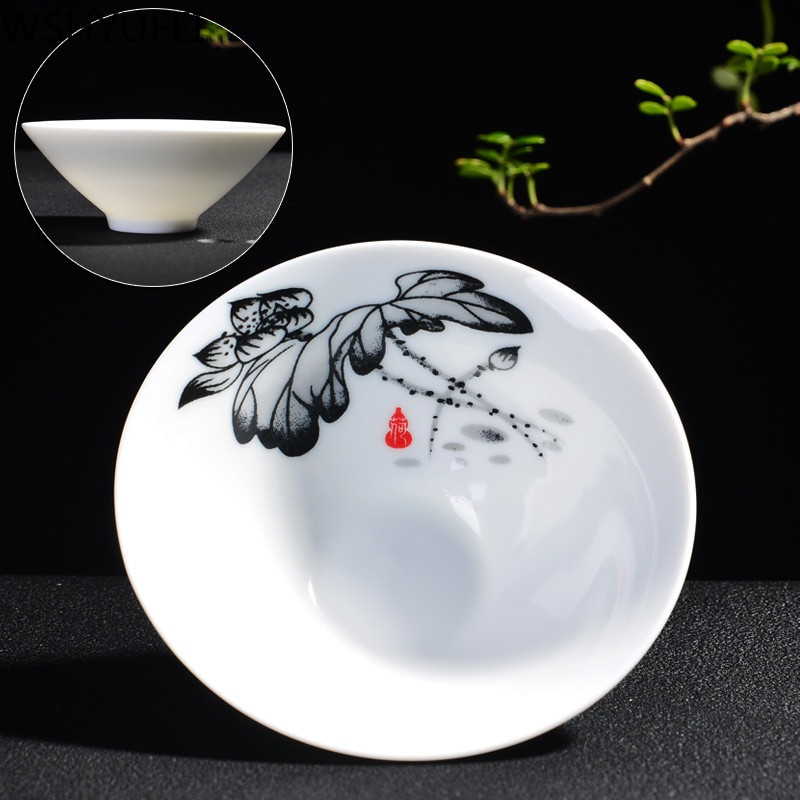 Kiniškas mėlynos ir baltos spalvos porcelianinis arbatos dubuo Arbatos rinkinys mažas arbatos puodelis Kelioninis nešiojamas arbatos rinkinys Buitiniai gėrimo indai WSHYUFEI