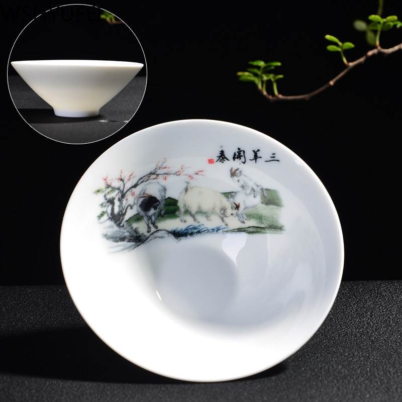 Kiniškas mėlynos ir baltos spalvos porcelianinis arbatos dubuo Arbatos rinkinys mažas arbatos puodelis Kelioninis nešiojamas arbatos rinkinys Buitiniai gėrimo indai WSHYUFEI