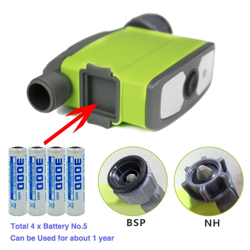 Temporizator automat de apă pentru grădină mașină digitală de irigare Senzor de apă Senzor de sol Temporizator inteligent de stropire pentru grădină în aer liber