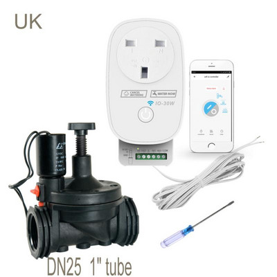 Tuya WiFi Smart Drip System APP Controller Temporizator automat Dispozitiv de udare Controler pentru pompă de apă de grădină pentru flori de plante în ghiveci