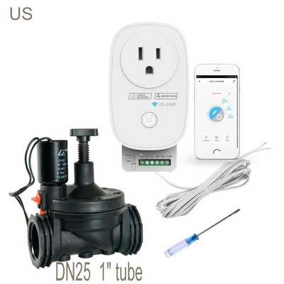 Tuya WiFi Smart Drip System APP Controller Temporizator automat Dispozitiv de udare Controler pentru pompă de apă de grădină pentru flori de plante în ghiveci