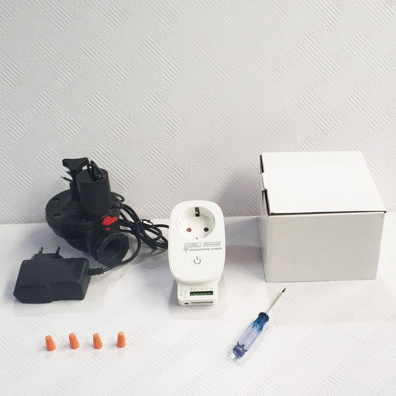 Tuya WiFi Smart Drip System APP Controller Temporizator automat Dispozitiv de udare Controler pentru pompă de apă de grădină pentru flori de plante în ghiveci