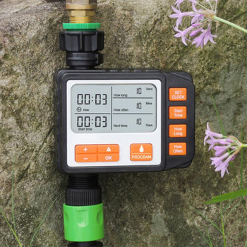 Watering Sprinkler Timer For Yard - Smart Water Timer For Garden Hose, Garden Auto Drip Irrigation Watering System With Timer