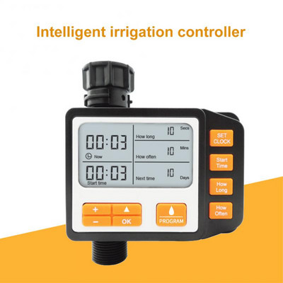 Watering Sprinkler Timer For Yard - Smart Water Timer For Garden Hose, Garden Auto Drip Irrigation Watering System With Timer